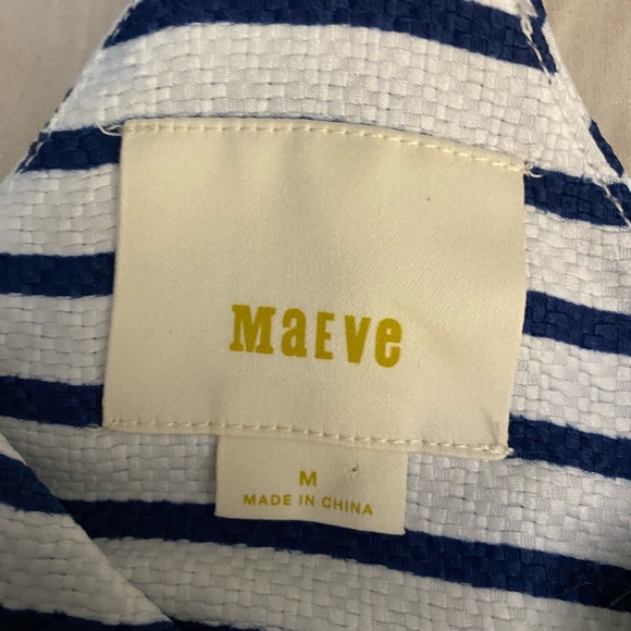 MAEVE Anthropologie A’Hoy Striped Mini Dress (17) - Picture 6 of 7